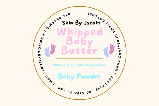 Baby powder scented body butter