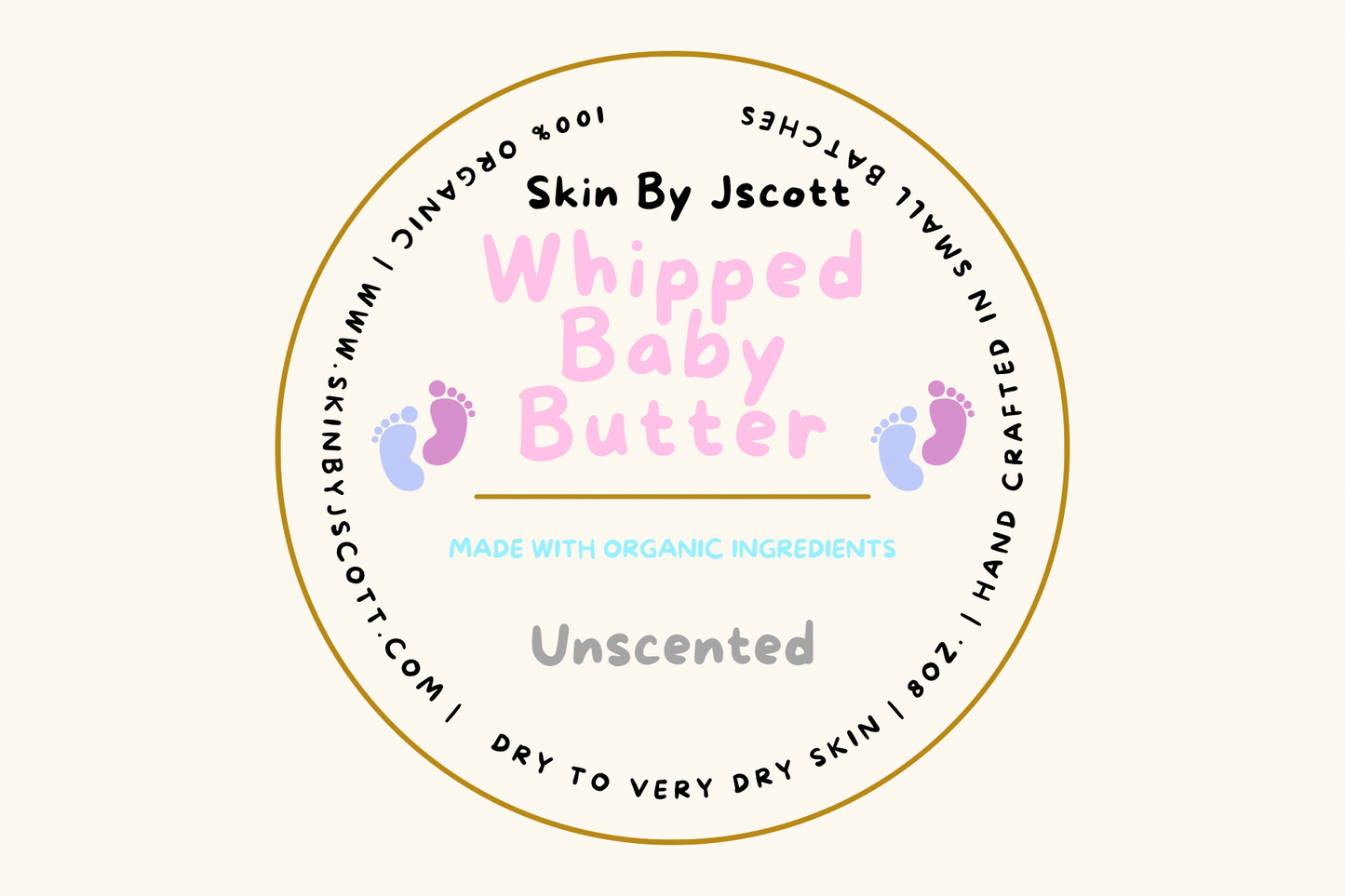 Unscented body butter